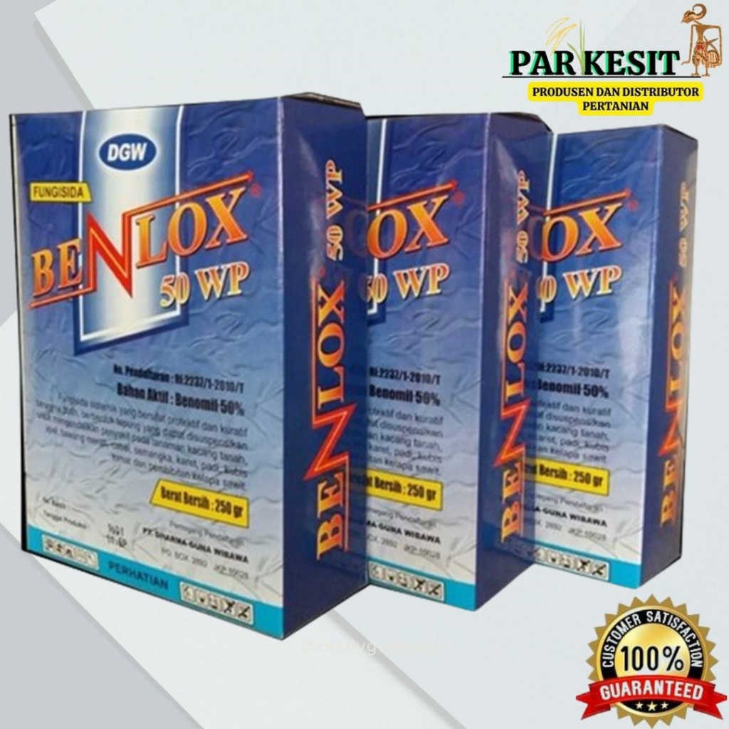 Fungisida Benlox 50WP - 250 Gram Fungisida Sistematik DGW