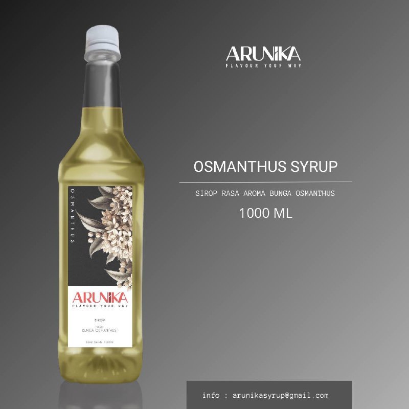 

Osmanthus / bunga Osmanthus Arunika Syrup 1000ml
