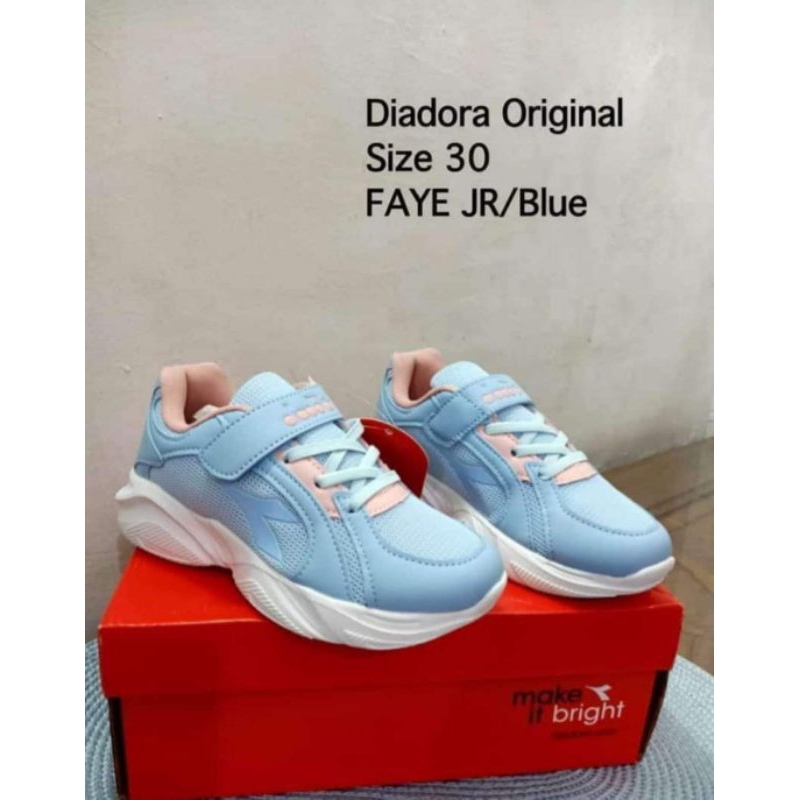 Sepatu Anak Didora FAYE JR Blue Original SportStation (PT.MAP)