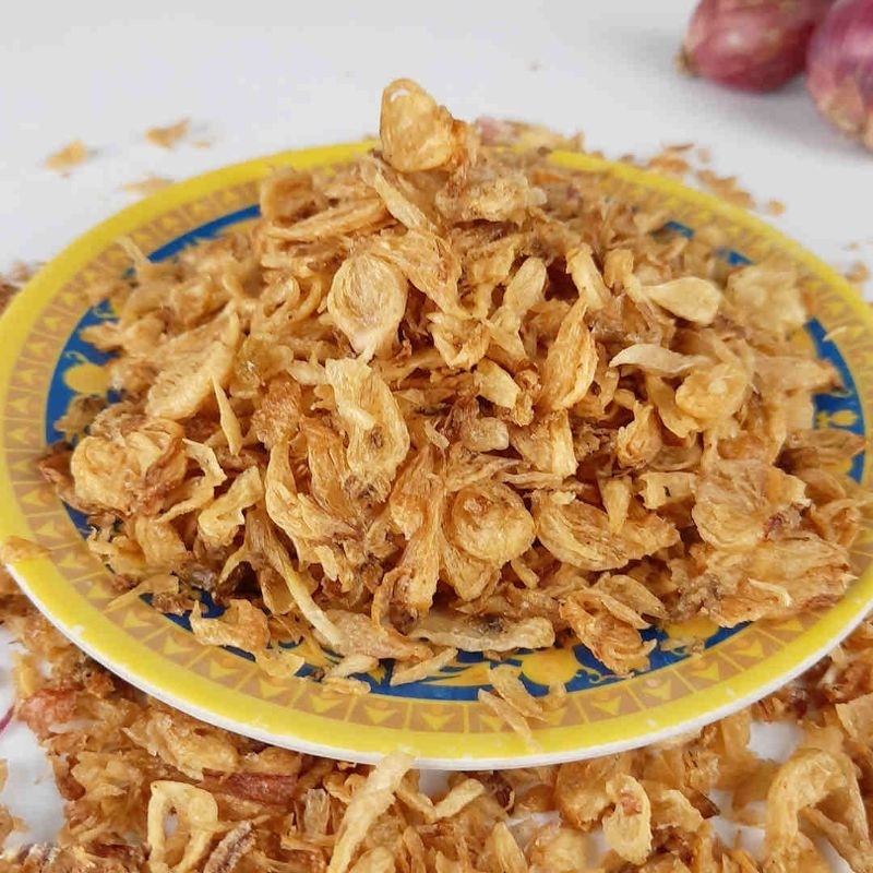 

Bawang goreng asli 100% tanpa campuran(berat 200 grm)