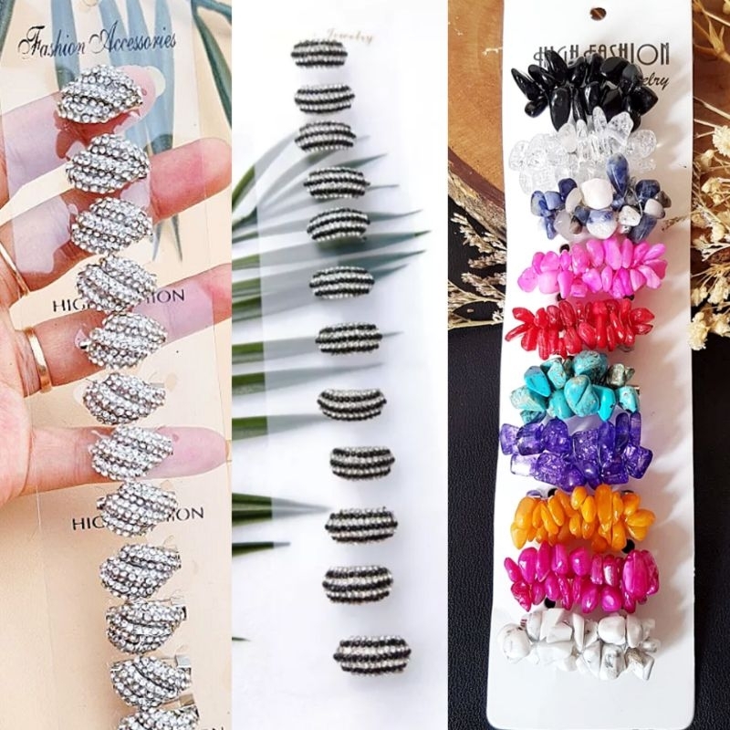 Bros Dagu Korea Premium Anti Karat Batu Kerikil | Bros Bahu | Bros Hijab Premium | Aksesoris Jilbab