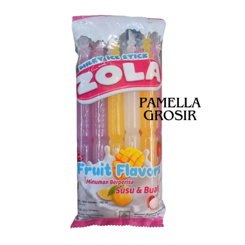 

ICE CREAM ZOLA MILKY ICE STICK ISI 10 PCS BERPERISA SUSU DAN BUAH