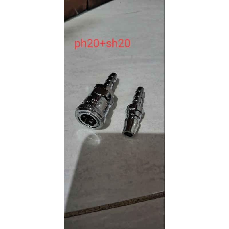 Quick Coupler Connector Angin Nepel Kompresor Universal Drat 1/2 Inch / Sambungan Selang Kompresor /