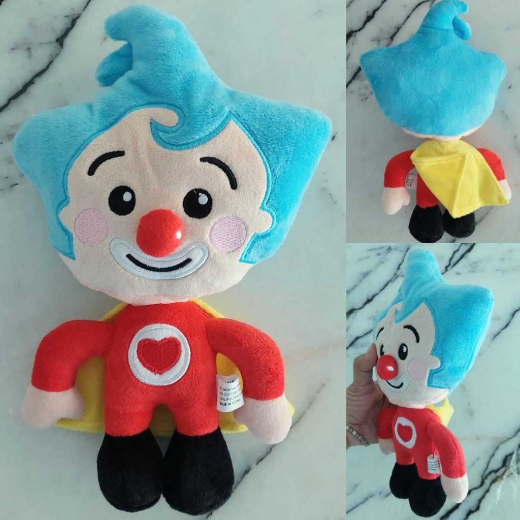 Boneka badut kartun plim plim badut clown import plush boneka badut lucu
