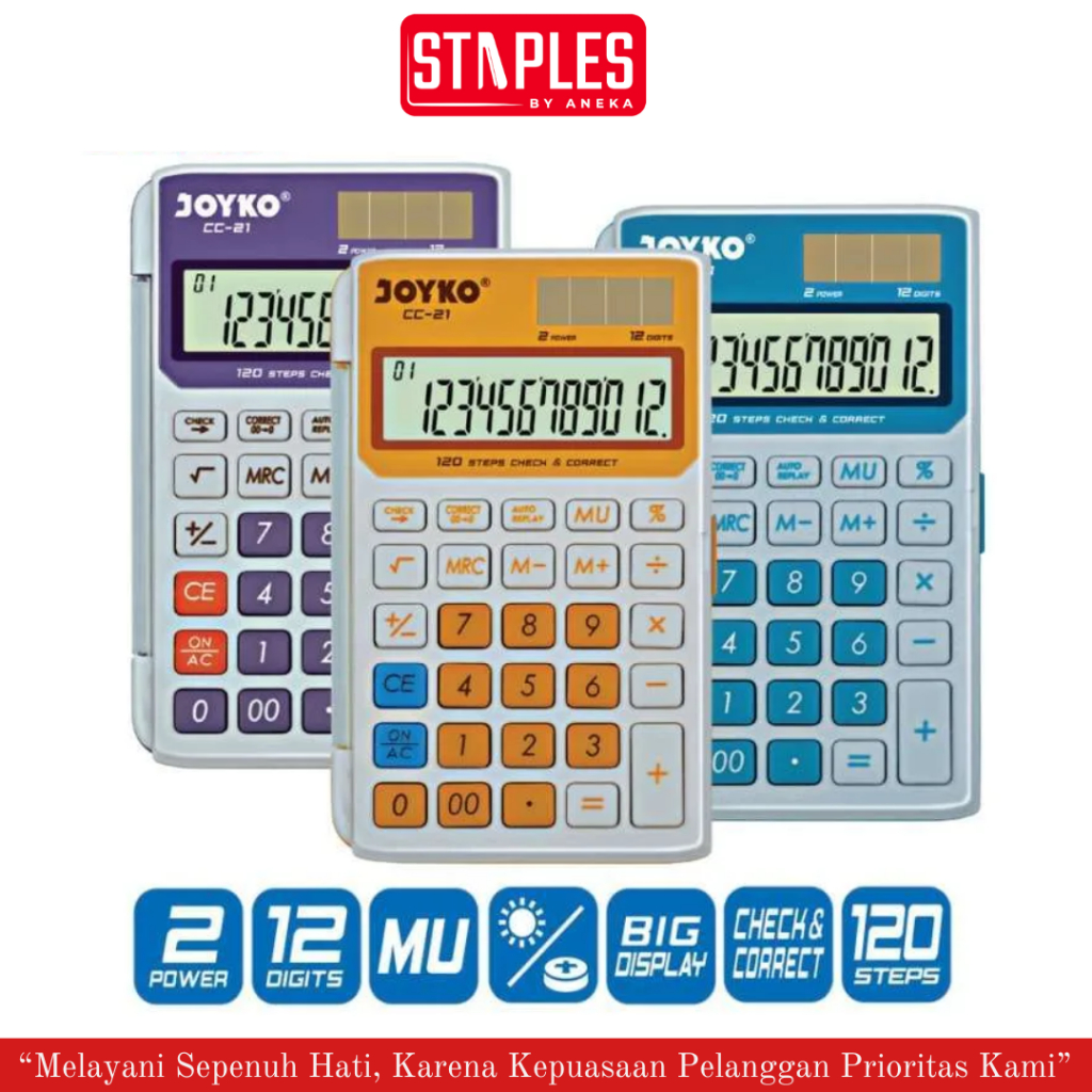

Calculator Kalkulator Joyko CC-21 / Kalkulator 12 Digits