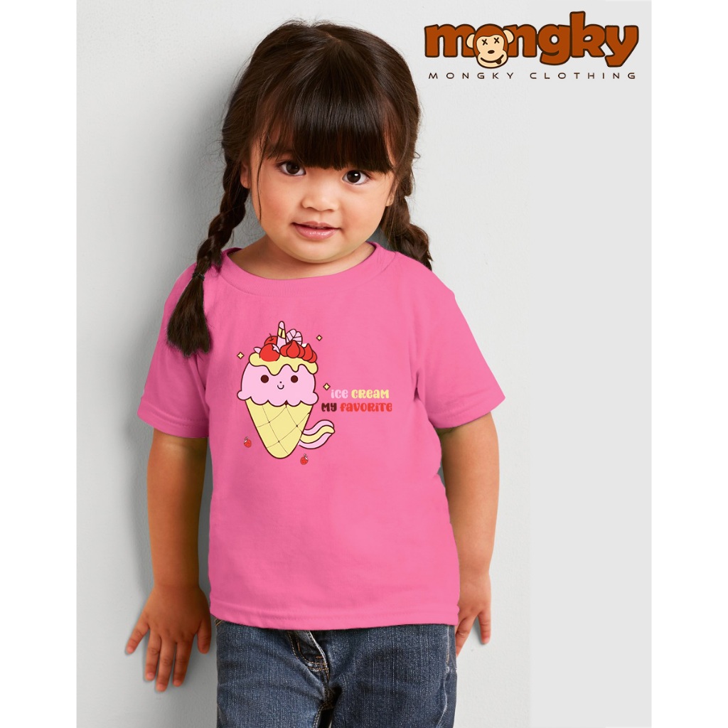 Desain Baju Kaos Simple Anak Perempuan