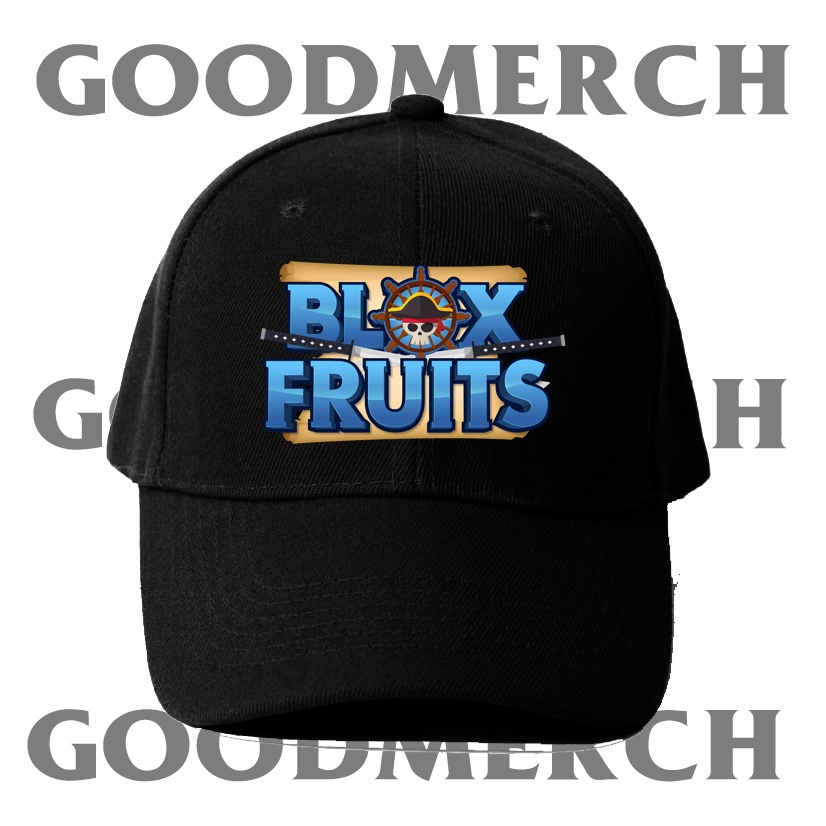 TOPI ANAK BLOX FRUITS / TOPI BASEBALL ANAK BLOX FRUITS / FREE CETAK NAMA