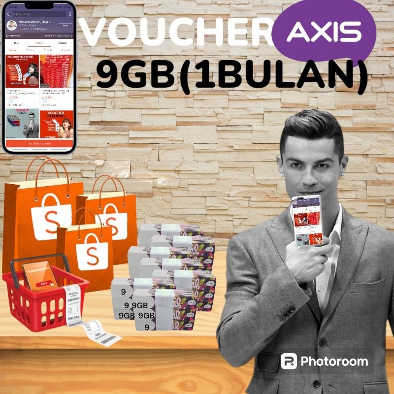☆VOUCHER AXIS 9GB(30HARI)☆