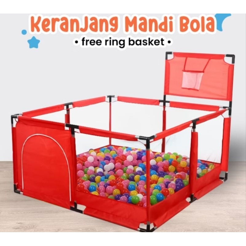 KERANJANG MANDI BOLA// MANDI BOLA