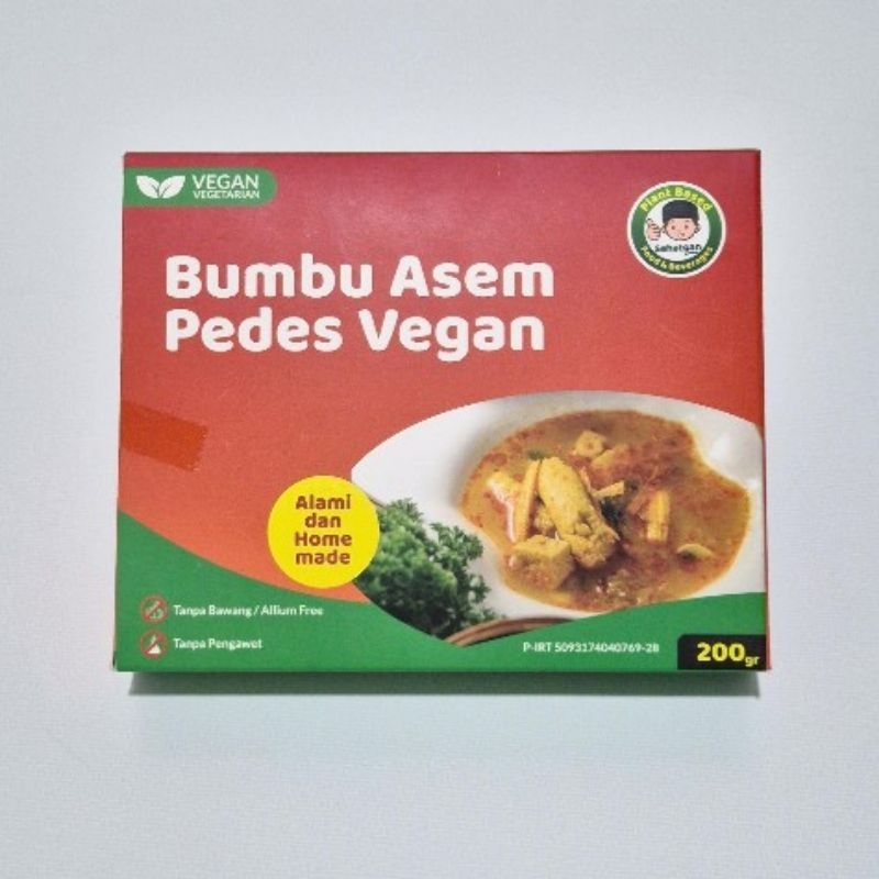

Bumbu Asem Pedes Vegan / Bumbu Vegan
