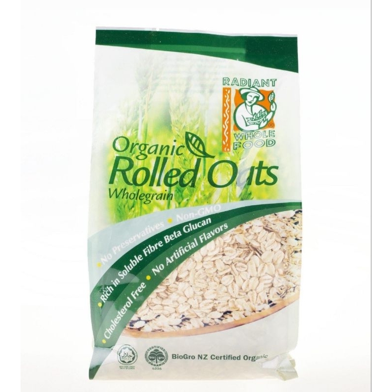 

Oat Organik 500g. Radiant Whole Food