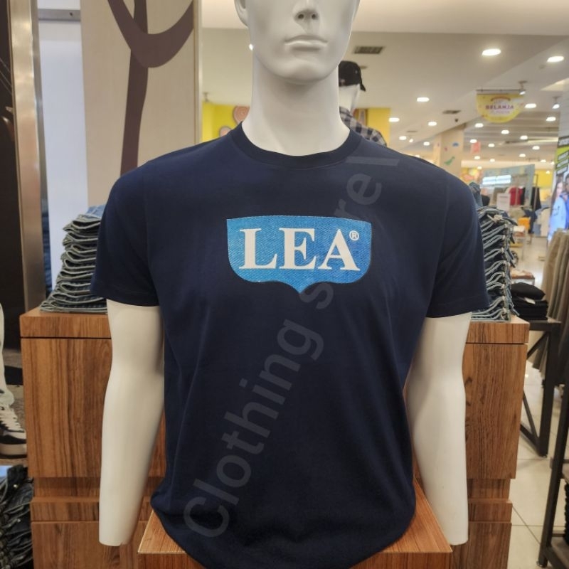 LEA ORIGINAL kaos pria lengan pendek navy 231.02.GC.63 live XL
