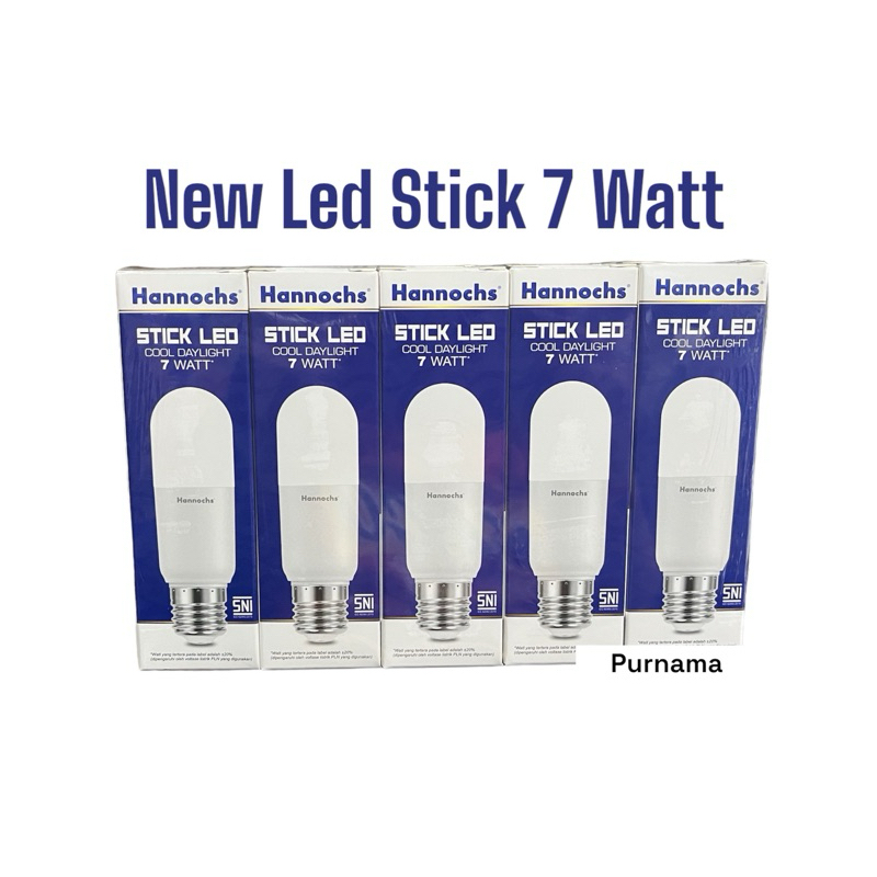 Hannochs STICK LED 7 Watt Lampu Led Stik Hannochs - Cahaya Putih