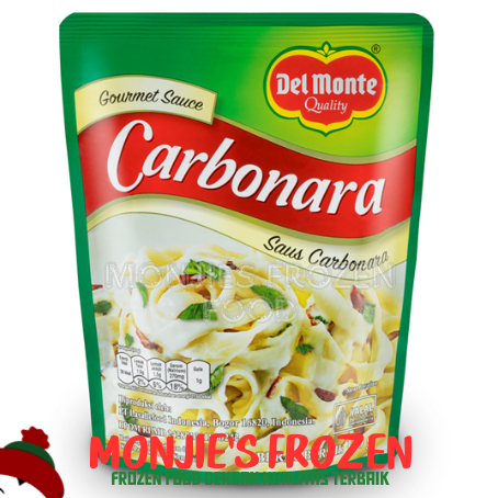

DELMONTE Carbonara Sauce 180gr - Saus Pasta