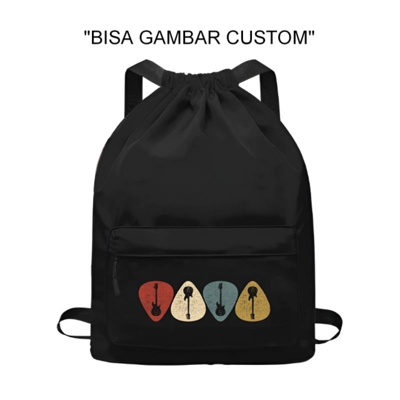 Tas Serut Sekolah SD SMP SMA Pria Wanita Olahraga Futsal Bola