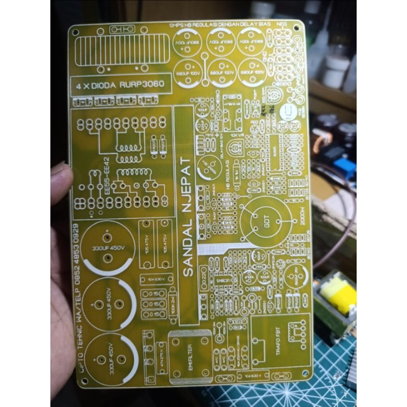 PCB smps HB regulasi.