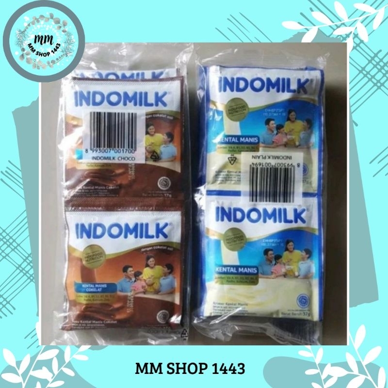 

⚜MMSHOP⚜ Indomilk sachet 1 Dus-Karton isi 20 renteng