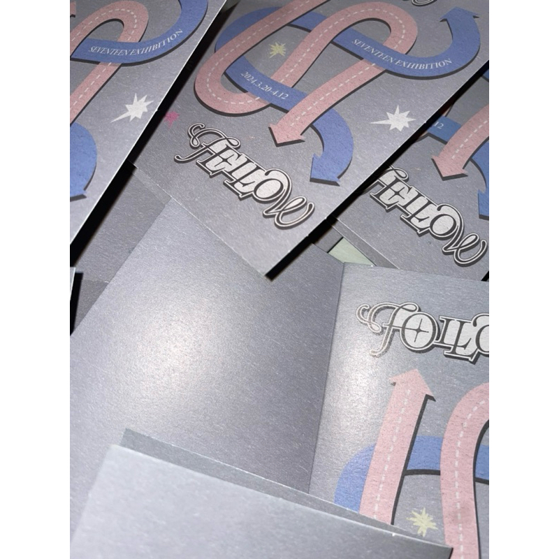 SEVENTEEN SVT Follow Fellow Exhibition VIP Photocards DK Mingyu Scoups Jeonghan Dino The8 Seungkwan 