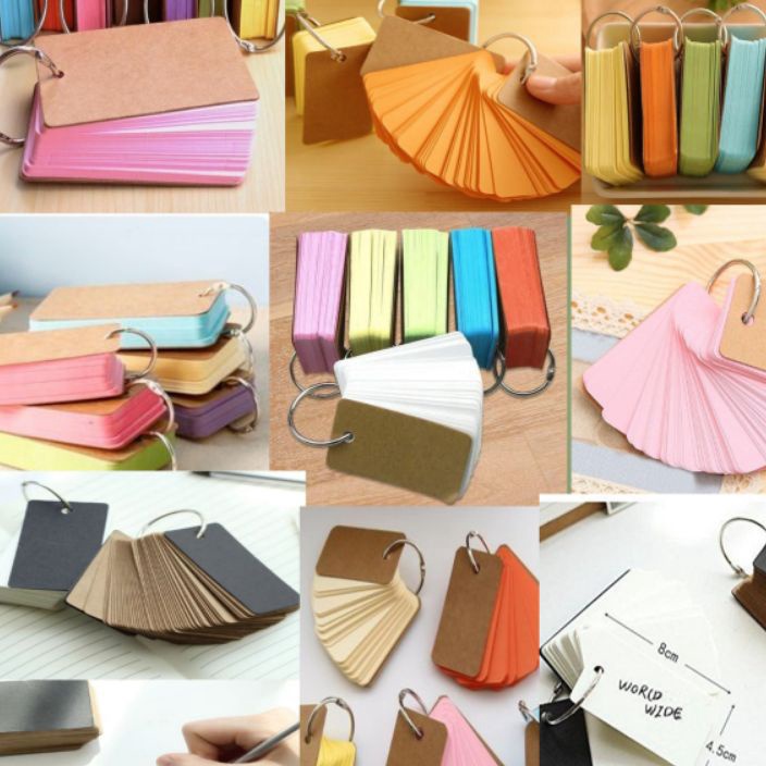 

BERKAH aneka flash card dengan ring