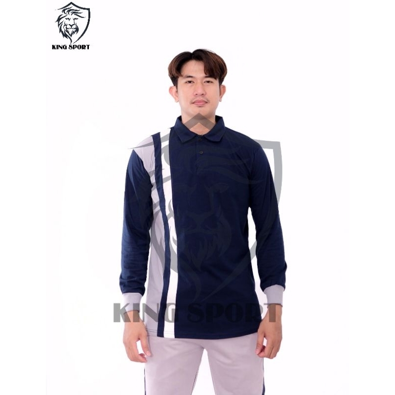 ATASAN KAOS  KERAH OLAHRAGA PRIA/WANITA/ATASAN OLAHRAGA SENAM/ATASAN SERAGAM GURU