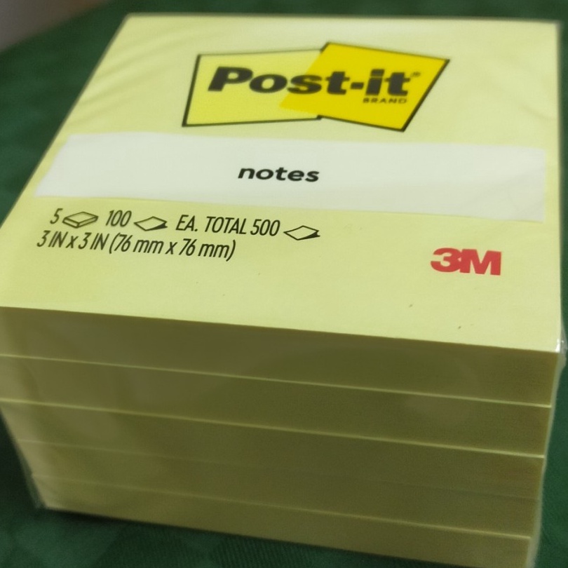

DISKON 3M Post It Sticky Notes 6545CY 3 inch x 3 inch