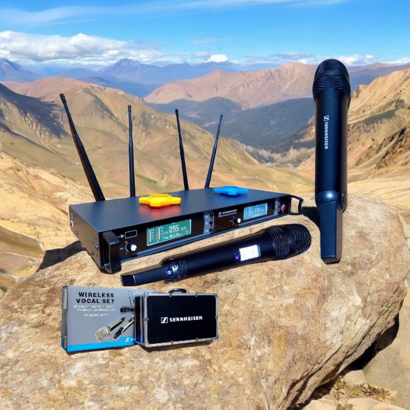 Mic Wireless Skm 9000 Mikropon Skm9000 Mikrofon Skm-9000 Full Koper