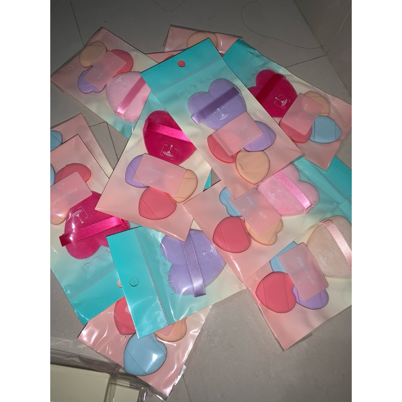 sponge make up bedak + cushion