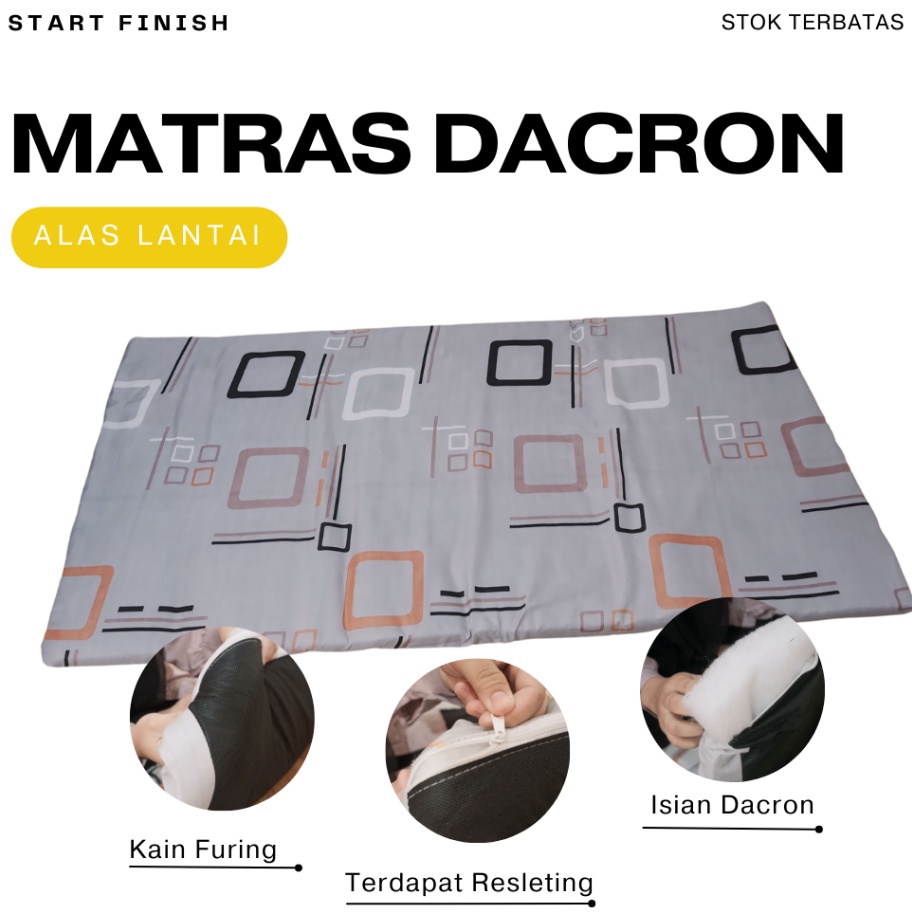 TREND PRODUCT Kasur Lipat Lantai Dakron  KASUR BUSA DAKRON TEBAL 3cm  SUPER KASUR MATRAS DACRON MURA