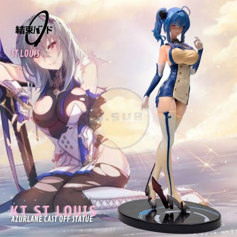 Action Figure Cast Off KT St Louis Statue Azurlane Besaaaarrrrrr