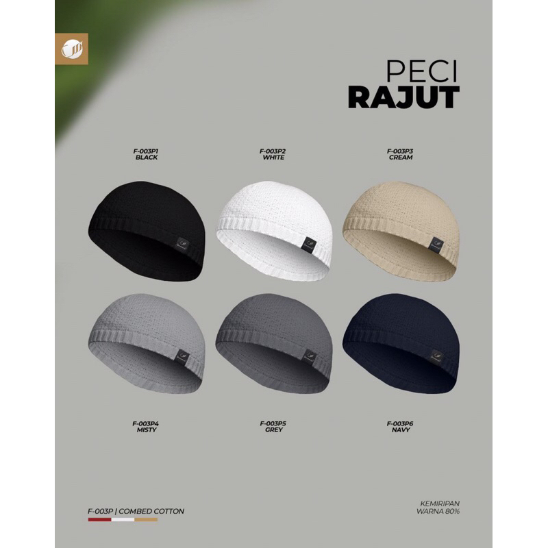 Samase Peci Rajut F-003P, Combed Cotton