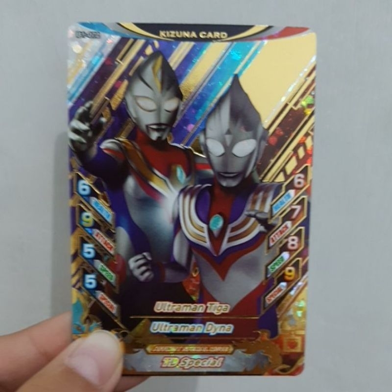 Ultraman Tiga Dan Ultraman Dyna Fusion Fight