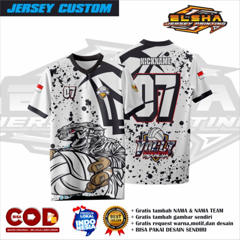 JERSEY VOLI/JERSEY VOLI CUSTOM/JERSEY VOLI WANITA/JERSEY VOLI PRIA/JERSEY VOLI FULL PRINTING/JERSEY 