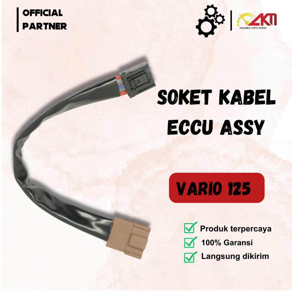 Soket Kabel ECU Kiprok Vario Techno 125cc 150cc FI Socket ECM ACG
