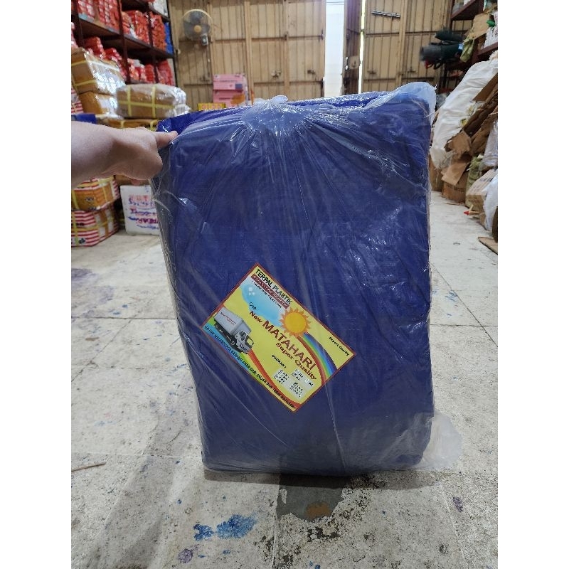 Terpal Plastik Tenda A3 Cap Matahari Ukuran 5x6 5x7 6x8 8x10 8x12 10x10