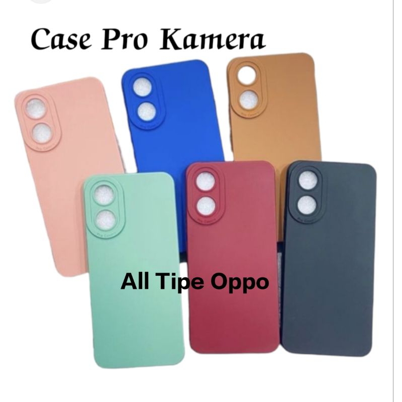 casing procamera Oppo F1s/ F3/F5/F7/F9/F11/F11 pro Casing warna polos
