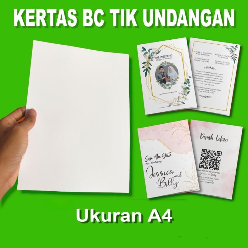 

Kertas BC TIK A4