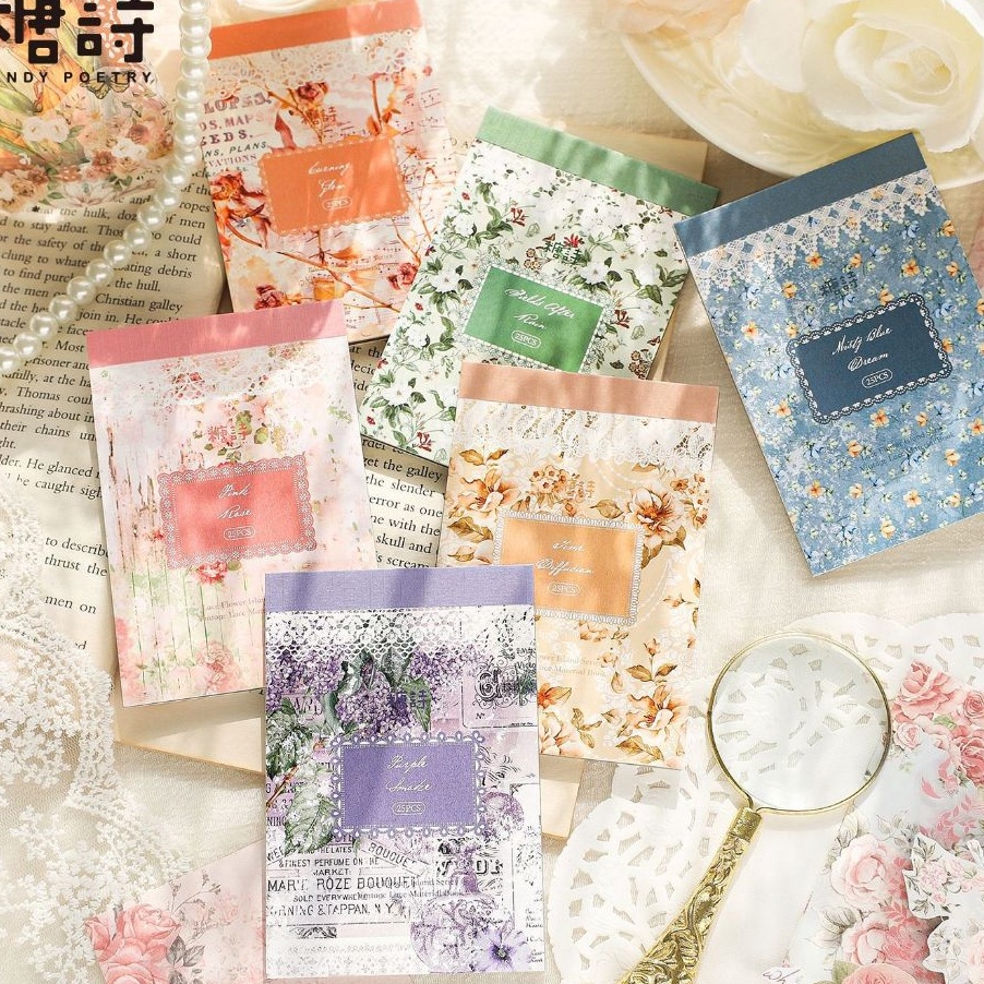 

SPESIAL DISCOUNT MAPLESOLLace Flower Island FRAME DECO PAPER Bingkai Kertas Renda series material paper light retro plant flower hand account decoration collage base note Dekorasi Jurnal Bujo Scrapbook journal Kertas Doilies Aesthetic Korea