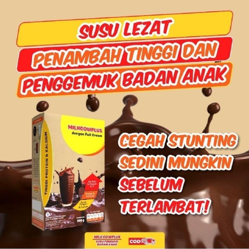 

MILKCOWPLUS MILKCOW PLUS Cegah Stunting