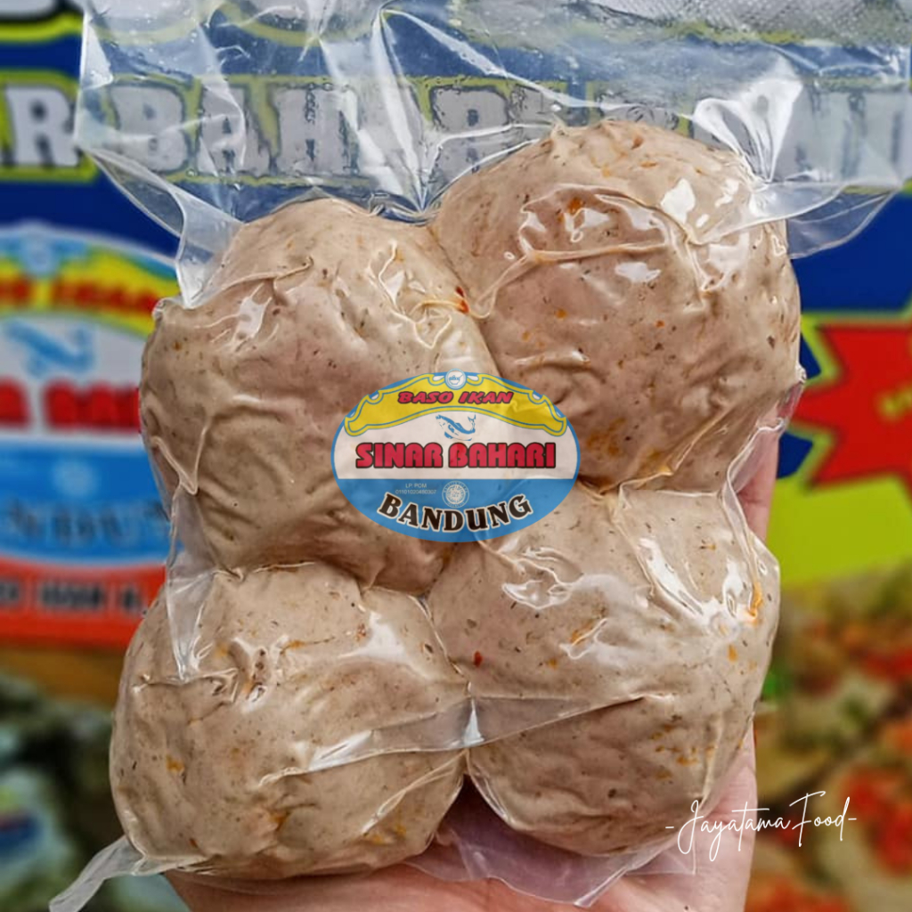 

Bakso Ikan Rudal Jando Isi 4 Butir Sinar Bahari Bandung