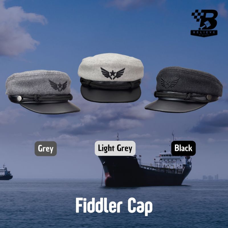 Fiddler Cap / Topi Pelaut - Believe