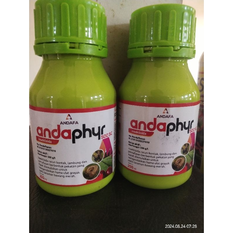 ANDAPHYR  Klorfenapir 500sc obat ulat ampuhhh..