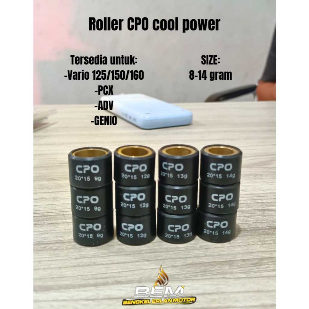 ROLLER CPO COOL  POWER VARIO ADV PCX GENIO/MIO NMAX LEXI AEROX