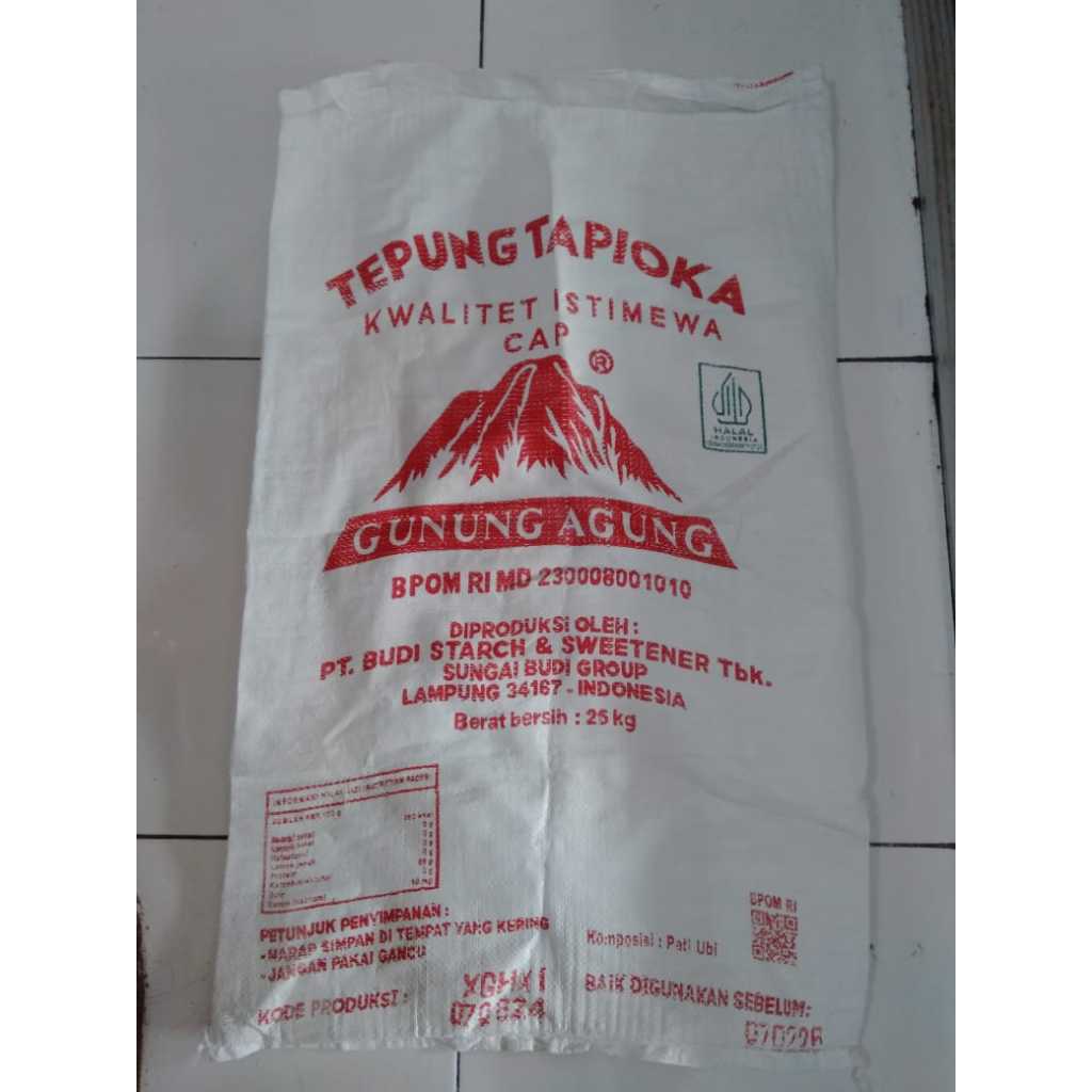 

Tapioca / Tepung Aci Gunung (repack 500gr)