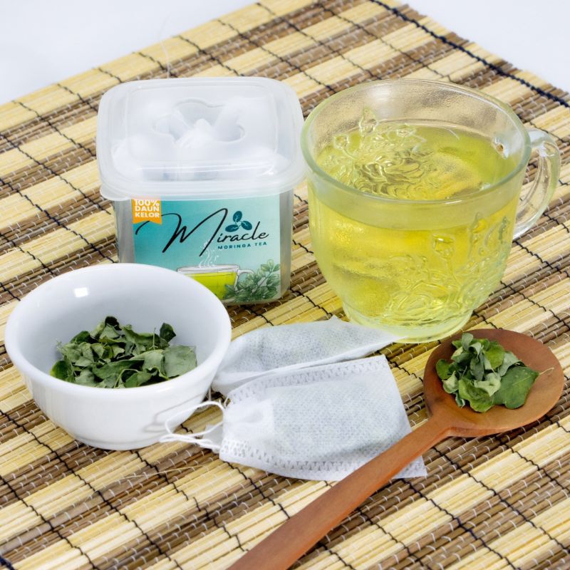

Miracle Morina Tea - Teh Kelor Premium - Teh Celup isi 5-10 bag