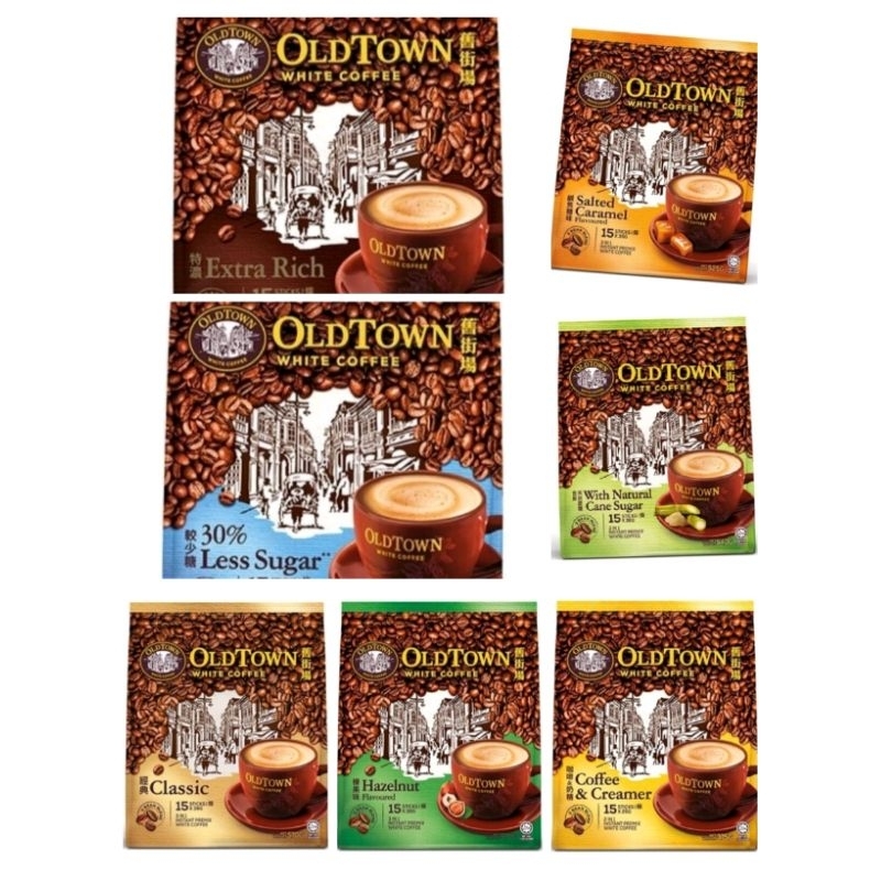 

Old Town white coffee 3in1 1 pack = 15 sachet