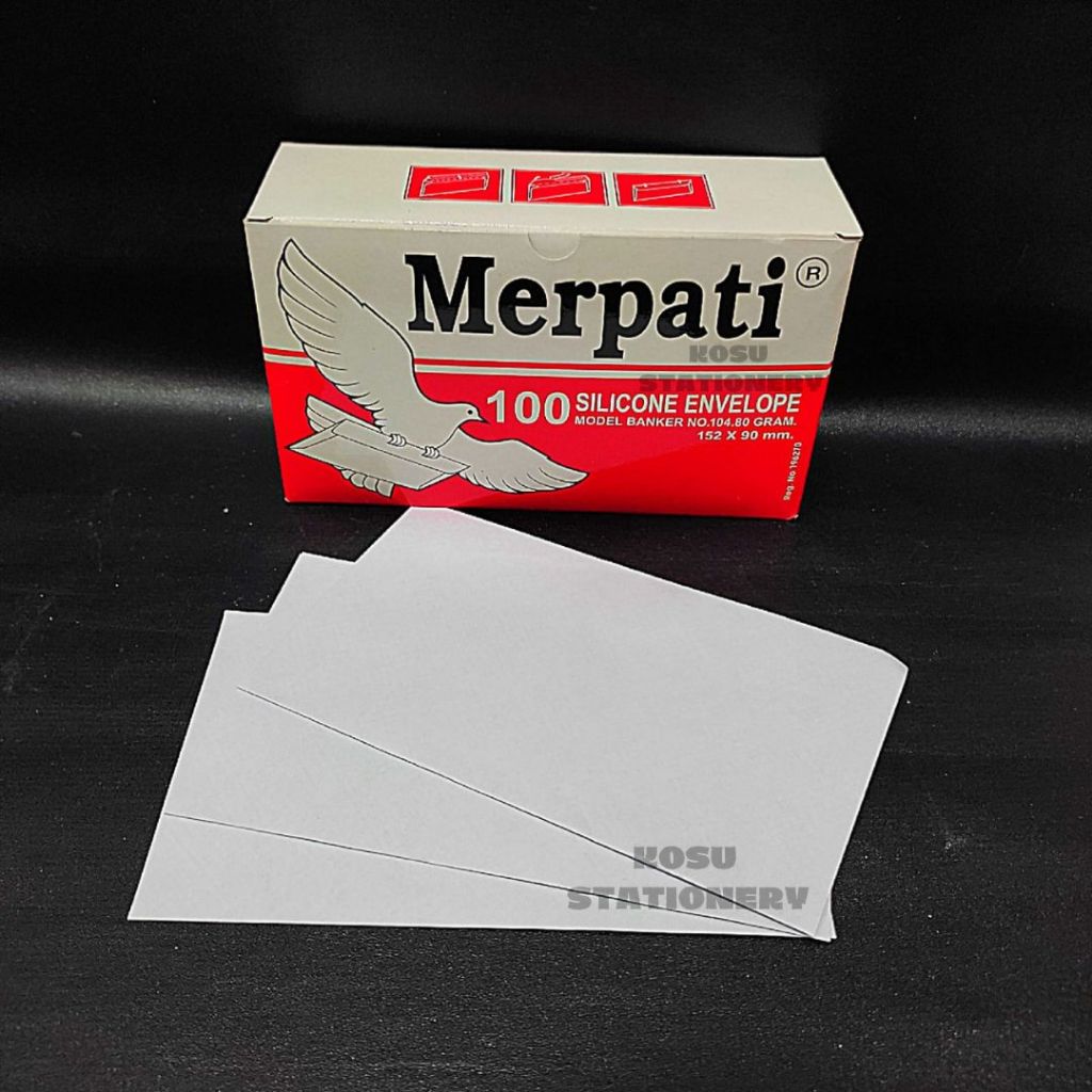 

AMPLOP TANGGUNG MERPATI 104-80 SILICON