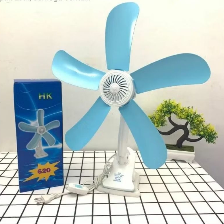 Kipas Angin Jepit Mini Fan HK 600 620 mm
