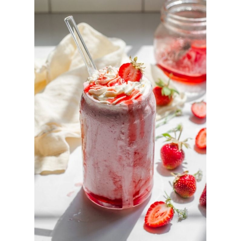 

strawberry milkshake segar