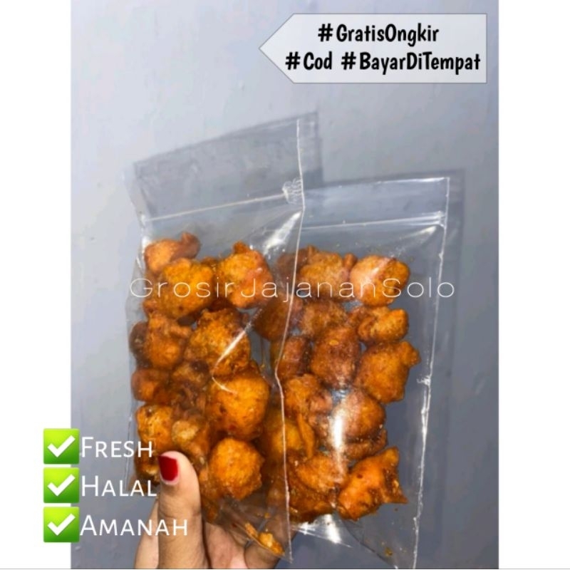 

SIOMAY KERING KEMASAN KLIP / SIOMAY KERING VARIAN RASA / SOMAY KERING ± 100GR