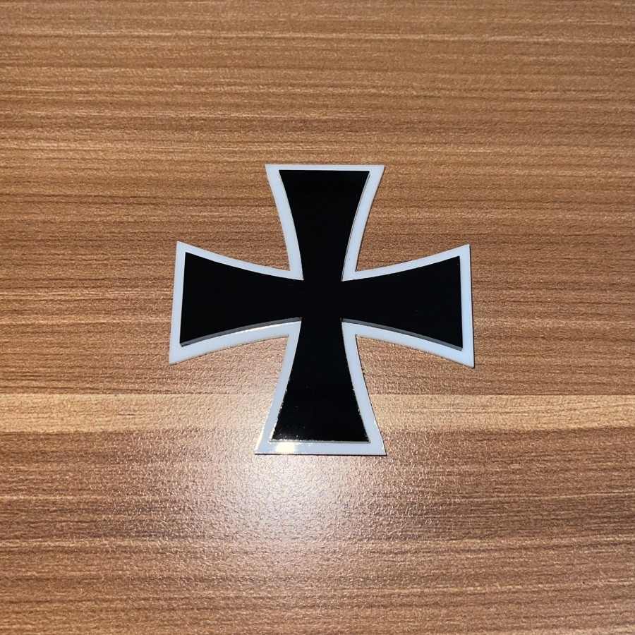 Magnet Kulkas Logo German Iron Cross Jerman Germany WW2 Timbul MURAH